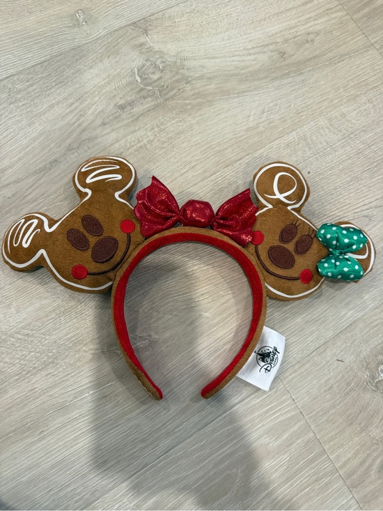 Disney Accessories - Ears Disneyland Disney Parks Rare 2019 Christmas Holiday Gingerbread Headband